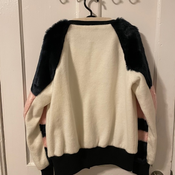 Zara Faux Fur Bomber - Picture 8 of 10